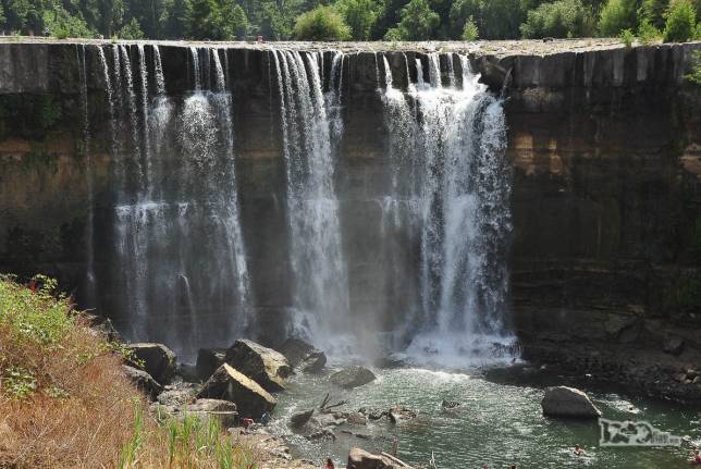 Os belos Saltos de Laja, no sul do Chile